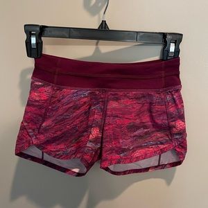 Ivivva, Lululemon for kids, speed up shorts size 7.